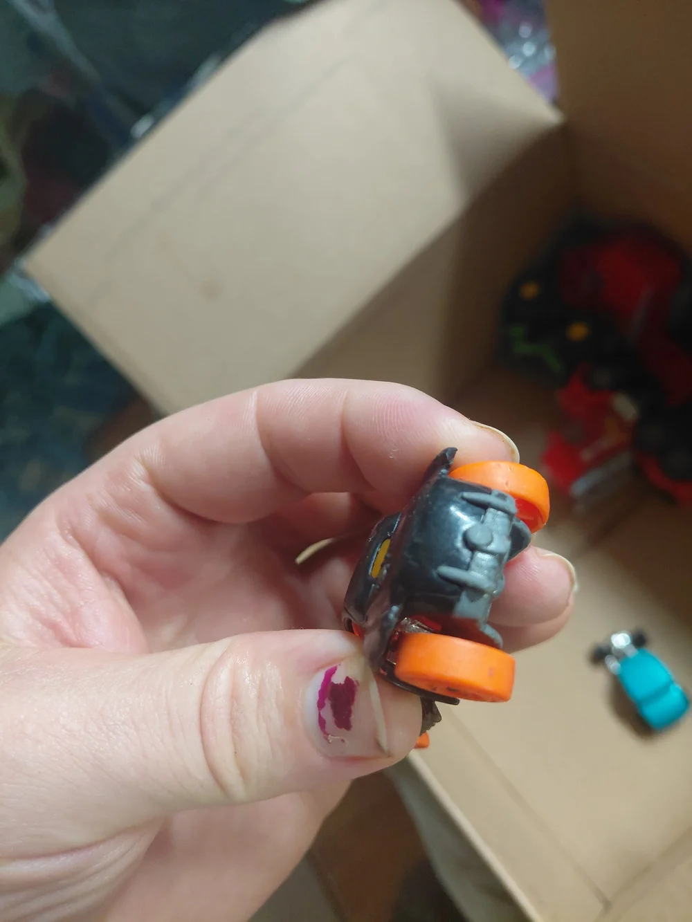 Hot Wheels Burl-Esque die-cast car from 2015.
